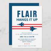 F-15 und F-22 Party Einladung für Kampfjets (Vorne/Hinten)