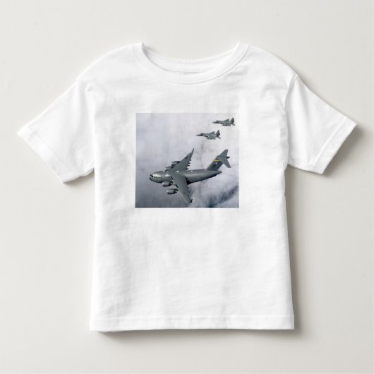 F-15B Adler begleiten den ersten auf Hawaii basier Kleinkind T-shirt (Vorderseite)