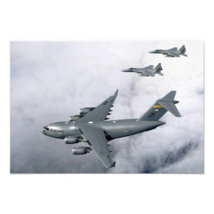F-15B Eagles Eskorte der erste Hawaii-ansässige Fotodruck