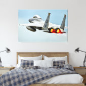 F-15C EGFL 40x60 Leinwanddruck (Insitu (Schlafzimmer))