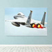 F-15C EGFL 40x60 Leinwanddruck (Insitu (Holzboden))