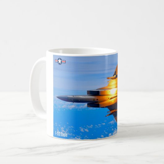 F-15C EGFL KAFFEETASSE (Vorderseite Links)