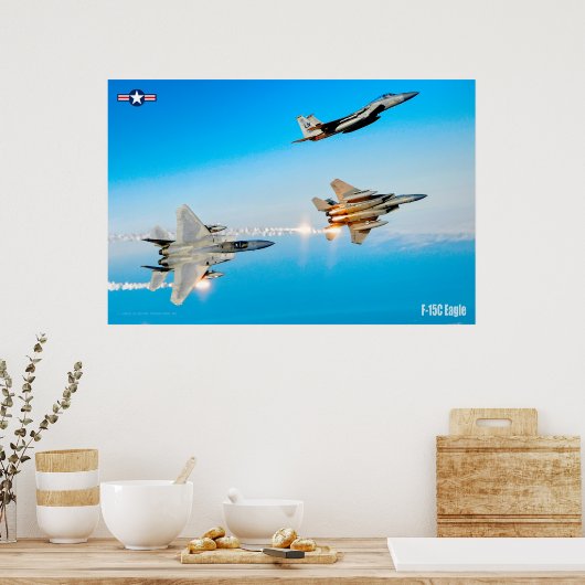 F-15C EGFL POSTER (Küche)