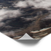 F-15C über Alaska-Poster Poster (Ecke)