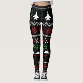 F-15C Weihnachts-Leggings Leggings