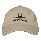 F-15E Golf Hat Bestickte Kappe (Vorderseite)