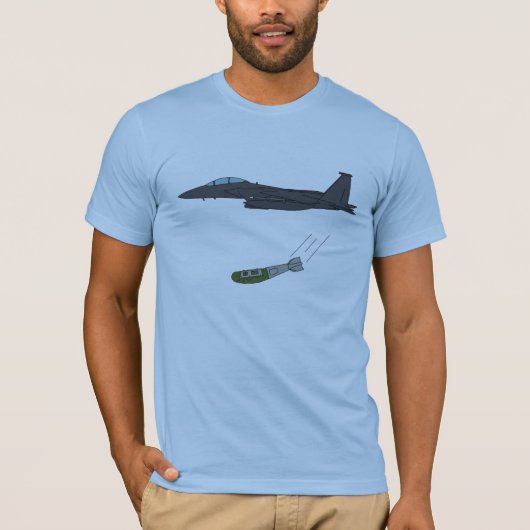 F-15E JDAM Essiggurke T-Shirt (Vorderseite)