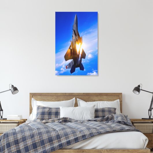 F-15E STRIKE EAGLE 24x36 Leinwanddruck (Insitu (Schlafzimmer))