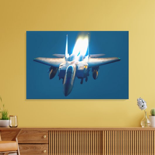 F-15E STRIKE EAGLE 24x36 Leinwanddruck (Insitu (Wohnzimmer))
