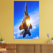 F-15E STRIKE EAGLE 32x48 Leinwanddruck (Insitu (Wohnzimmer))