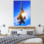 F-15E STRIKE EAGLE 32x48 Leinwanddruck (Insitu (Schlafzimmer))