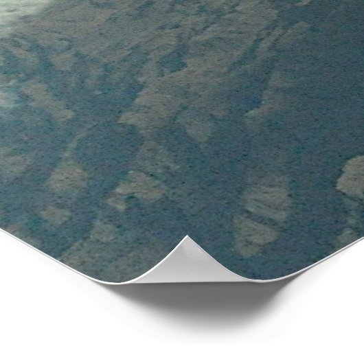 F-15E Strike Eagle Aircraft Poster (Ecke)