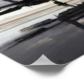 F-15E Strike Eagle Aircraft Poster (Ecke)