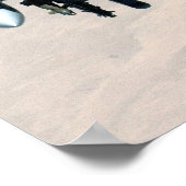 F-15E Strike Eagle Aircraft Poster (Ecke)