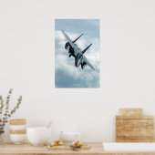 F-15E Strike Eagle Aircraft Poster (Küche)