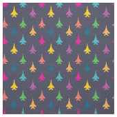 F-15E Strike Eagle Fighter Jets Muster Regenbogen Stoff (Muster)