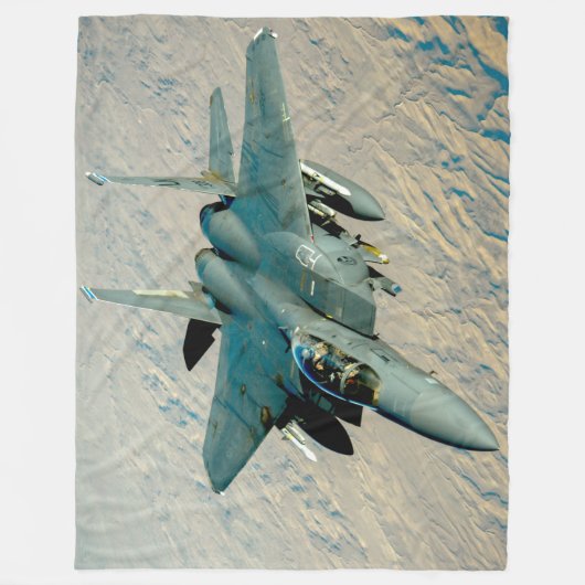 F-15E STRIKE EAGLE FLEECEDECKE (Vorderseite)