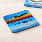 F-15E STRIKE EAGLE GETRÄNKEUNTERSETZER (Linke Seite)