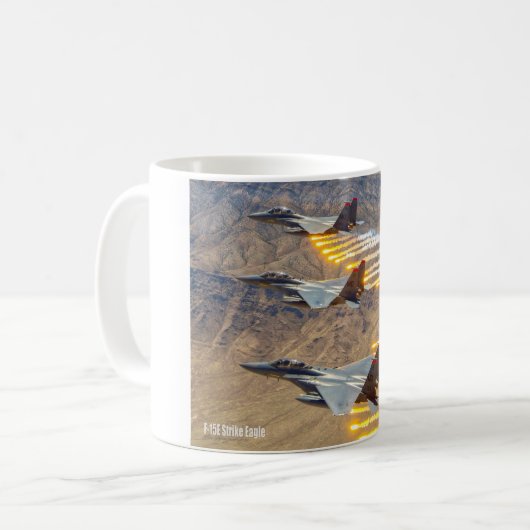 F-15E STRIKE EAGLE KAFFEETASSE (Vorderseite Links)