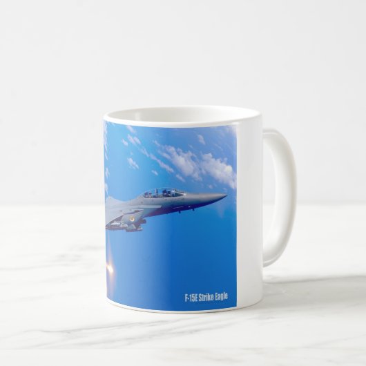 F-15E STRIKE EAGLE KAFFEETASSE (VorderseiteRechts)