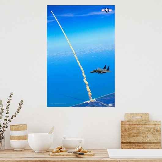 F-15E STRIKE EAGLE - LUFTSUPERIORITY PATROL POSTER (Küche)
