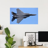F-15E Strike Eagle Poster (Heimbüro)