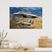 F-15E STRIKE EAGLE POSTER (Küche)