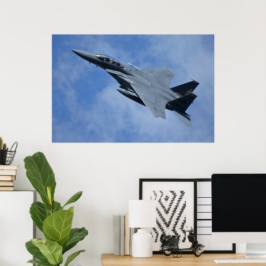 F-15E Strike Eagle Poster (Heimbüro)