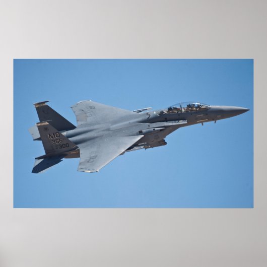 F-15E Strike Eagle Poster (Vorne)