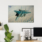F-15E STRIKE EAGLE POSTER (Heimbüro)