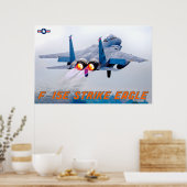 F-15E STRIKE EAGLE POSTER (Küche)