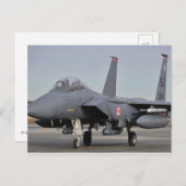 F-15E Strike Eagle Postkarte (Vorne/Hinten)
