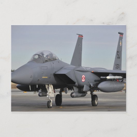 F-15E Strike Eagle Postkarte (Vorderseite)