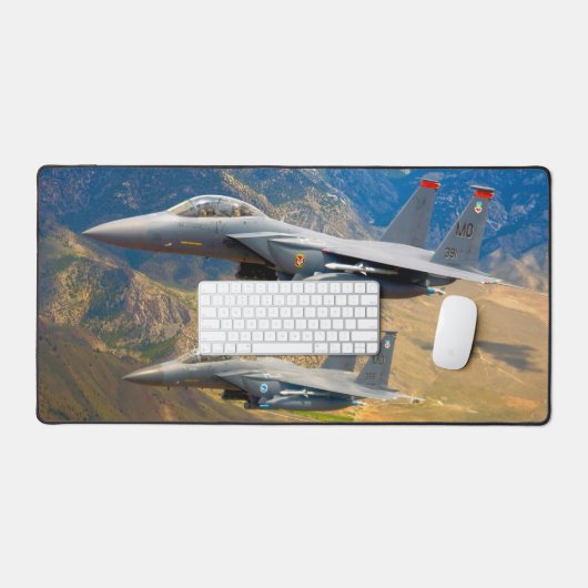 F-15E STRIKE EAGLE SCHREIBTISCHUNTERLAGE (Tastatur & Maus)