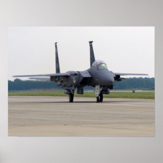 F-15E von Seymour Johnson AFB bei Shaw AFB, SC. Poster