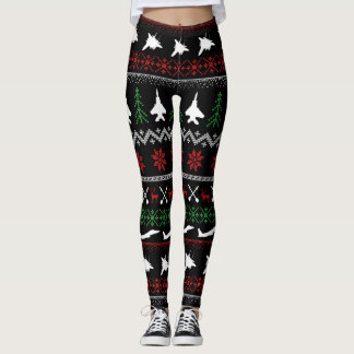 F-15E Weihnachts-Leggings Leggings