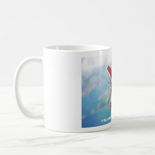 F-15J JASDF 50th Anniversary Red Eagle Kaffeetasse (Links)