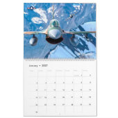 F-16 BEKÄMPFUNGSFALCON KALENDER (Jan 2027)
