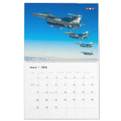 F-16 BEKÄMPFUNGSFALCON KALENDER (Mär 2026)