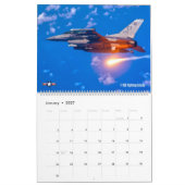 F-16 BEKÄMPFUNGSFALCON KALENDER (Jan 2027)
