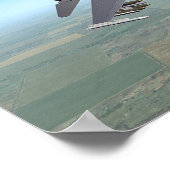 F-16 BEKÄMPFUNGSFALCON POSTER (Ecke)
