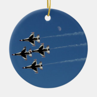 F-16 Donnervögel Diamantbildung Keramik Ornament
