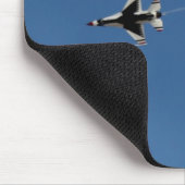 F-16 Donnervögel Diamantbildung Mousepad (Ecke)