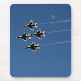 F-16 Donnervögel Diamantbildung Mousepad