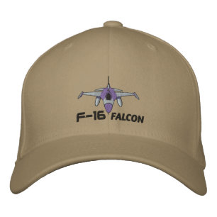 F-16 Falcon Bestickte Baseballkappe