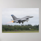F-16 Falken bekämpfen Poster (Vorne)