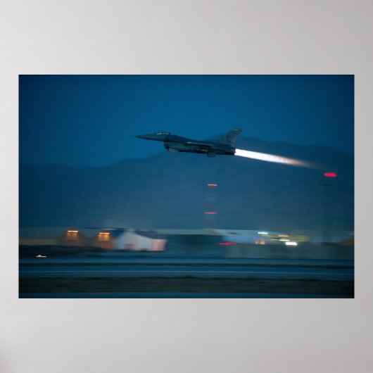 F-16 Falken bekämpfen Poster (Vorne)