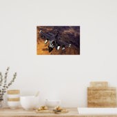 F-16 Falken bekämpfen Poster (Küche)