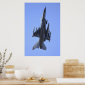 F-16 Falken bekämpfen Poster (Küche)