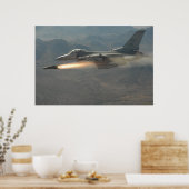 F-16 Falken bekämpfen Poster (Küche)